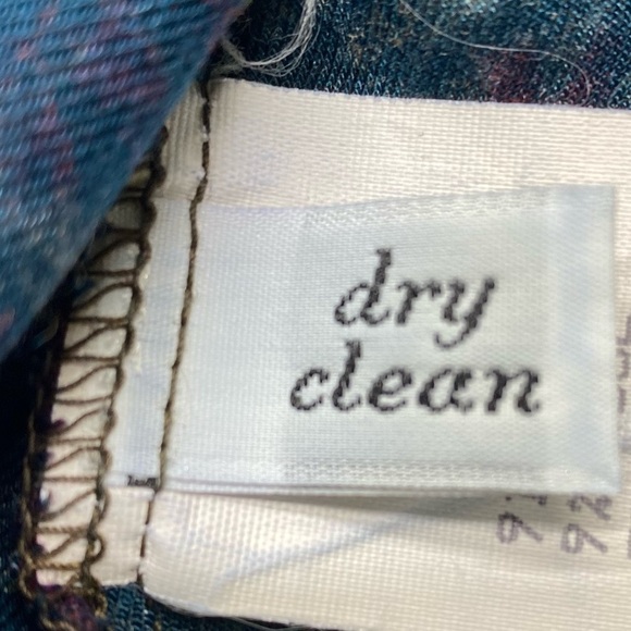 Pendleton VNT Country Sophisticates Floral Blouse W 14 Brown Maroon Blue USA - Picture 13 of 16